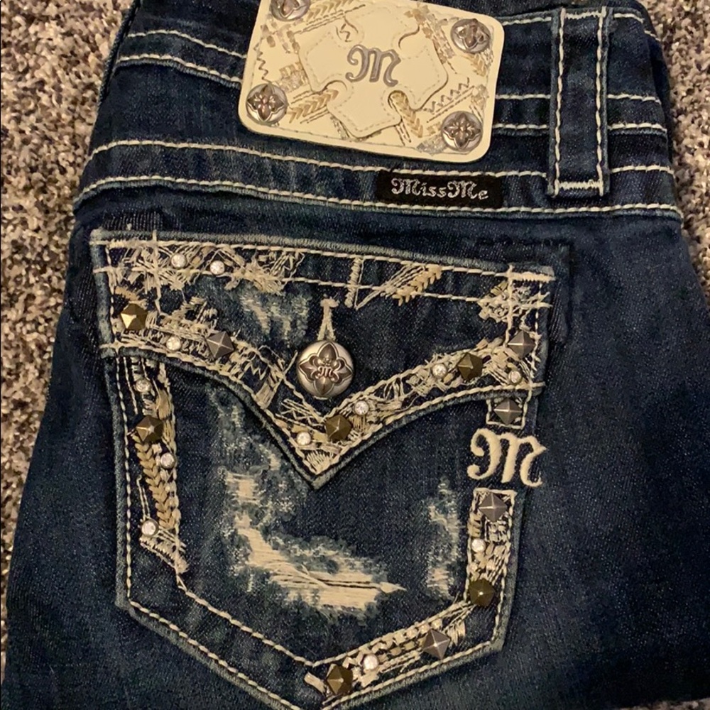 MISS ME STRAIGHT LEG JEANS